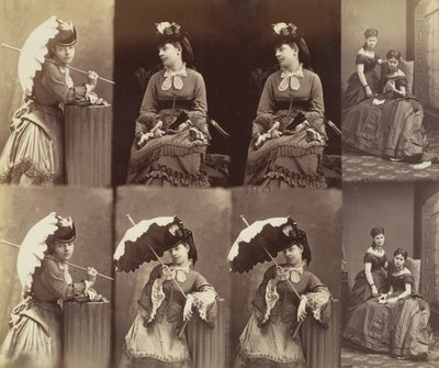 Gabrielle, M. Gutierrez de Estrada, 1867. by Andre Adolphe Eugene Disderi