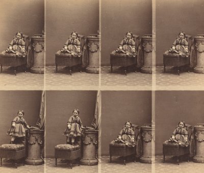 Matmazel Trachier, c. 1860. by Andre Adolphe Eugene Disderi