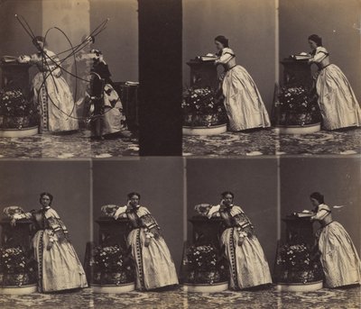 V Queniaus, Mayıs-Haziran 1860. by Andre Adolphe Eugene Disderi