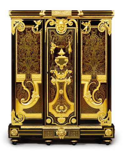 Louis XIV küçük dolap, c.1700-10 by Andre Charles Boulle