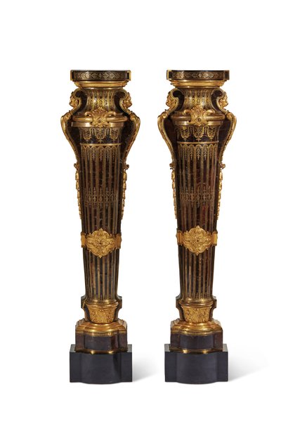 Louis XIV kaide çifti, 1700-15 by Andre Charles Boulle