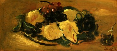 Meyveli Natürmort, c.1925 (kağıt üzerine yağlıboya) by Andre Derain