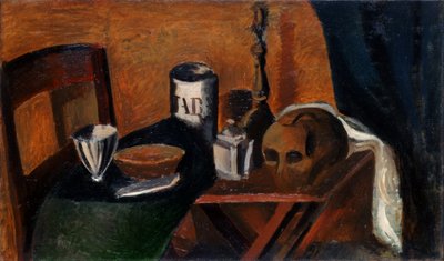 Kafatası ile Natürmort by Andre Derain