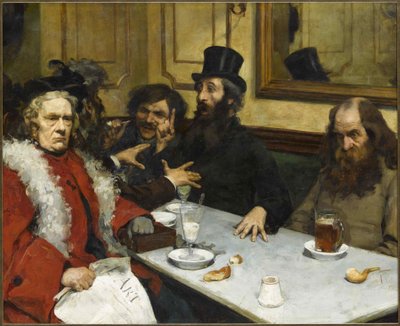 Les Incompris (Yanlış Anlaşılanlar), 1903-4 civarı (tuval üzerine yağlıboya) by Andre Devambez