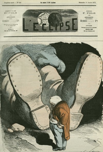 Adolphe Thiers (1797-1877), Fransız devlet adamı. 12 Ocak