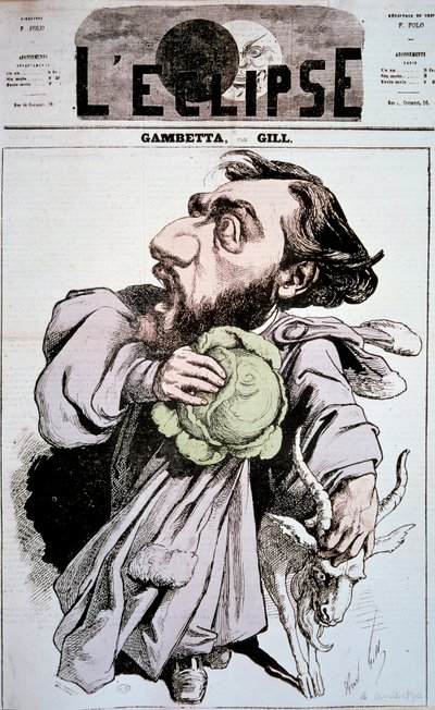 Fransız politikacı Leon Gambetta