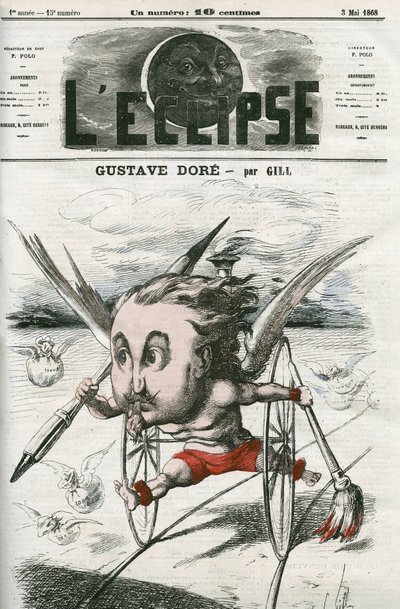 Gustave Dore (1832-1883), Fransız ressam, illüstratör ve karikatürist. Gill