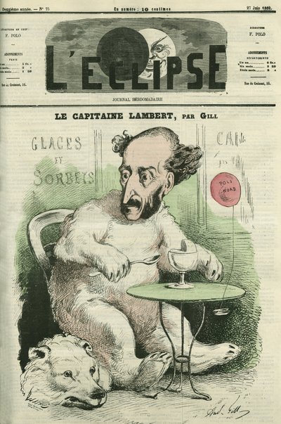 Gustave Lambert, Fransız kaşif ve bilim adamı. 27 Haziran