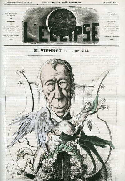 Jean-Pons-Guillaume Viennet (1777-1868), Fransız şair, oyun yazarı ve politikacı. 26 Nisan