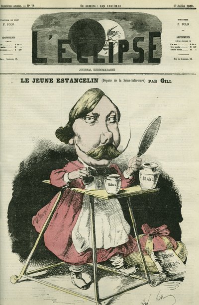 Louis-Charles-Alexandre Estancelin (1825-1906), Fransız general ve politikacı. Gill