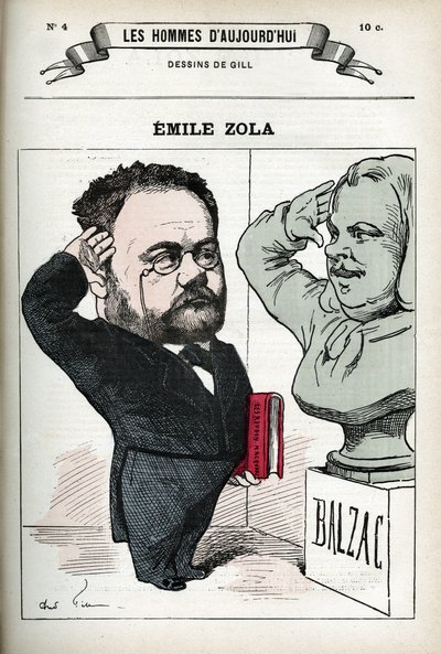 Fransız edebiyatçı Emile Zola