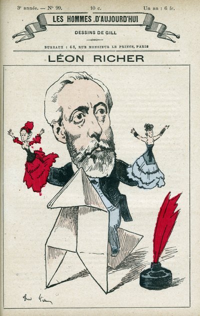 Fransız gazeteci ve entelektüel Leon Richer