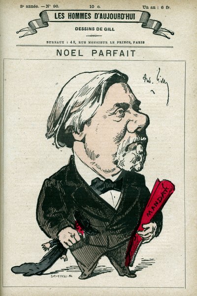 Noel Mükemmel Portresi by Andre Gill