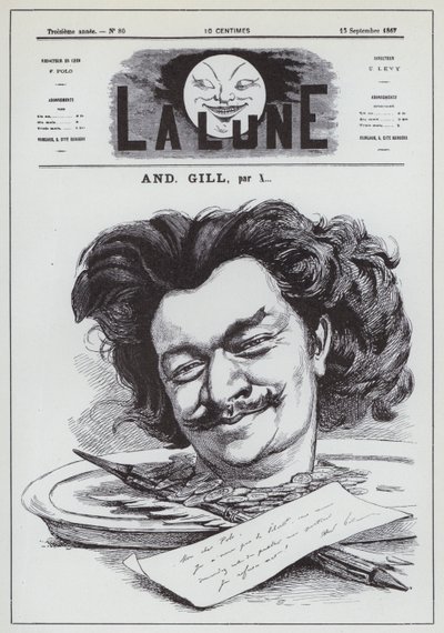 Fransız karikatürist Andre Gill