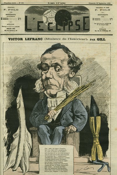 Victor Lefranc (1809-1883), Fransız politikacı Gill