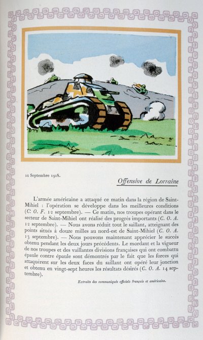 Lorraine saldırısı, 12 Eylül 1918, 1919 by Andre Helle