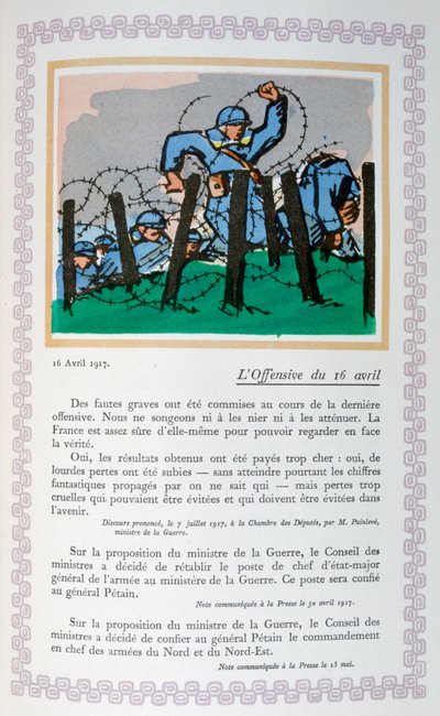 2. Aisne Muharebesi, 16 Nisan 1917, 1919 by Andre Helle