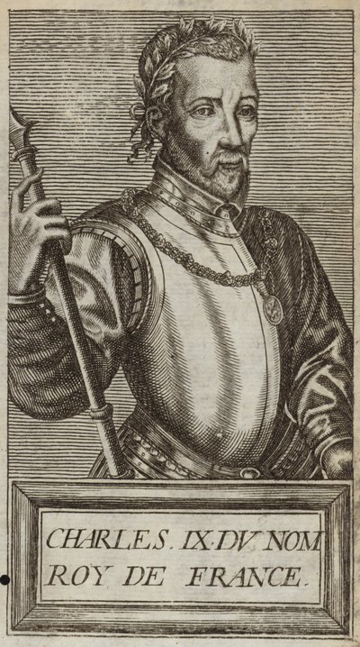 Fransa Kralı Charles IX by Andre Thevet
