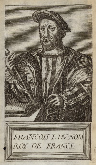 Fransa Kralı I. Francis by Andre Thevet