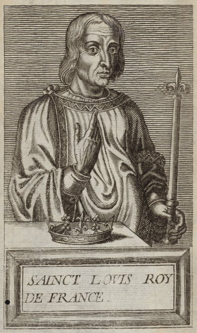 King Louis IX of France  by Andre Thevet
