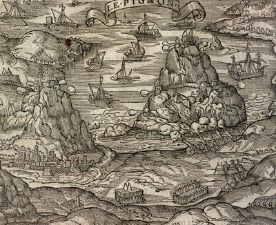 Andre Thevet (1504-1592), Paris tarafından Cosmographie Universelle