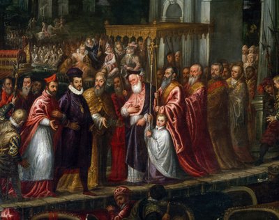 Doge Mocenigo ve Patrik Trevisan, 1574