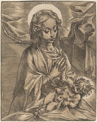 Madonna ve Çocuk, 159193. by Andrea Andreani