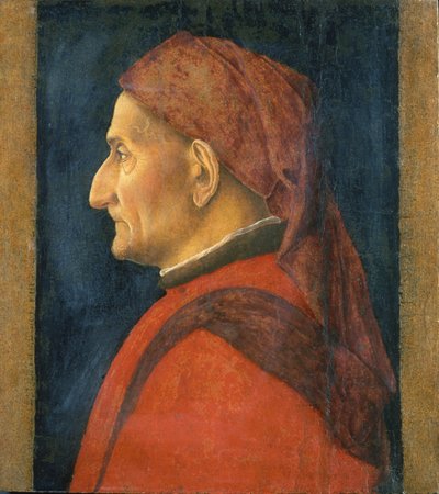 Bir Adamın Portresi, 1450 by Andrea Mantegna
