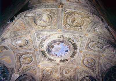 Gelin Odası Sezar ve Oculus'un Zaferi, 1473 dolayları (fresk) by Andrea Mantegna