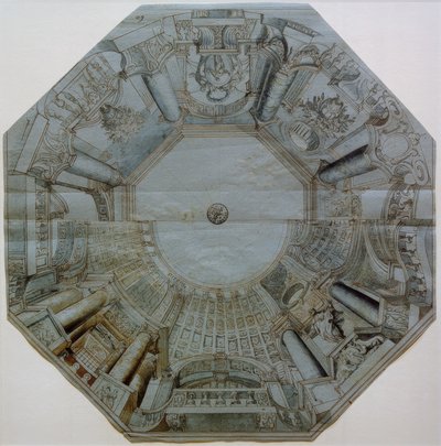 Tavan tasarımı by Andrea Pozzo