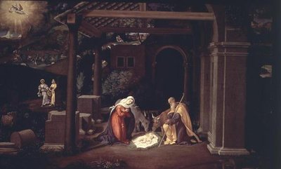 Doğuş ve Çobanlara Müjde by Andrea Previtali