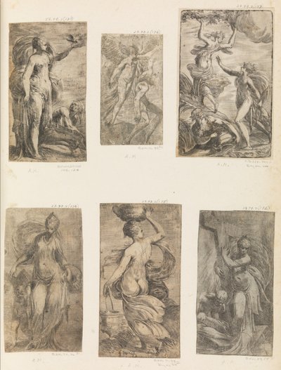 Apollo ve Daphne, yaklaşık. 1538-40 . by Andrea Schiavone