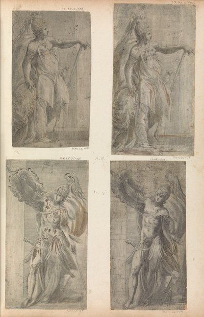 Bellona, ​​yaklaşık 1546-52. by Andrea Schiavone
