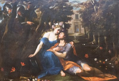 Rinaldo ve Armida, Andrea Vaccaro (tuval üzerine yağlıboya) by Andrea Vaccaro