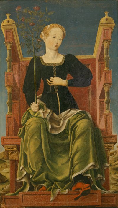 Urania (resim) by Andrea da (workshop of) Belfiore