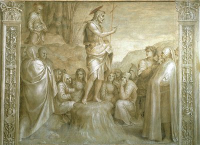 St John Öyküleri Andrea del Sarto (1486-1530), fresk, Detay, Scalzo Manastırı, Floransa by Andrea del Sarto