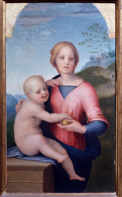 Çocuklu Bakire (Resim by Andrea del Sarto