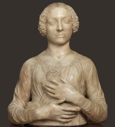 Buketli Kadın, yaklaşık 1475. by Andrea del Verrocchio