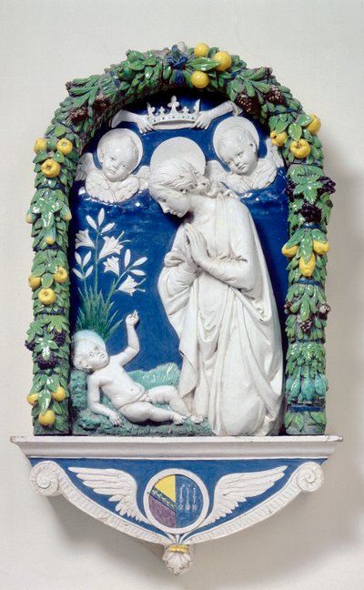 Zambaklar Madonna by Andrea Della Robbia