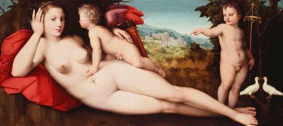Kutsal ve Saygısız Sevgiyle Venüs, by Andrea di Alessandro Bresciano
