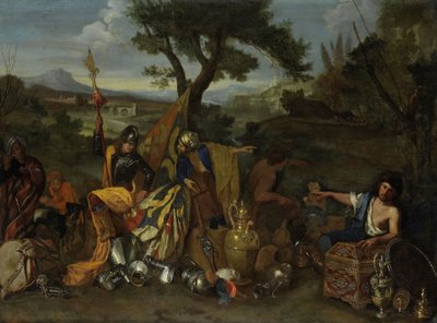 Seyyar Satıcılar, 1635-50 by Andrea di Leone