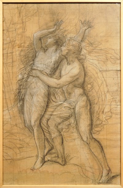 Apollo ve Daphne, Andrea Appiani (1754-1817), çizim by Andrea the Elder Appiani