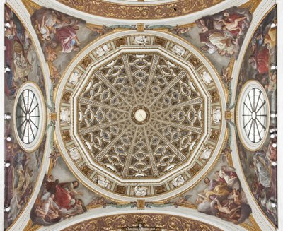 freskler ile kubbe by Andrea the Elder Appiani