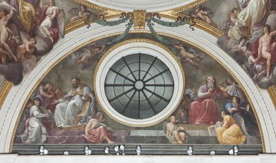 Aziz Augustine ve Aziz Jerome, 1792-95 by Andrea the Elder Appiani