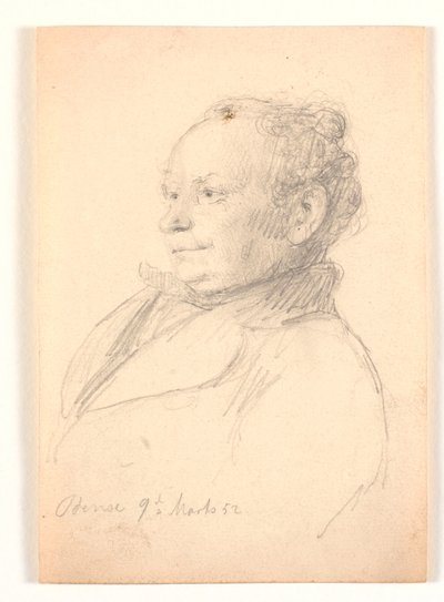 erkek portre 3/4 profil sola by Andreas Fritz