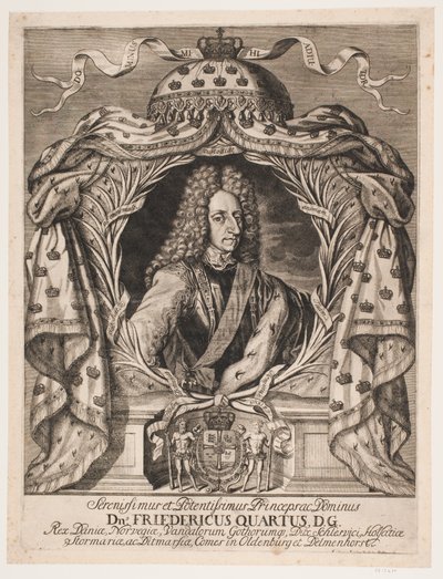 Kral Frederik IV by Andreas Reinhardt