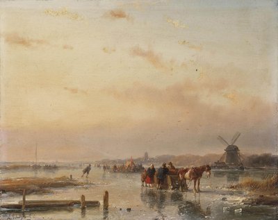  by Andreas Schelfhout