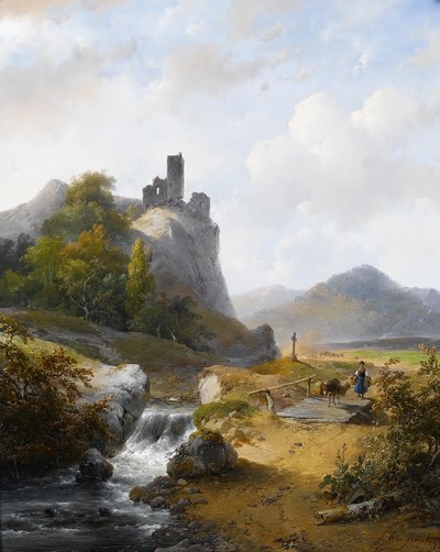  by Andreas Schelfhout