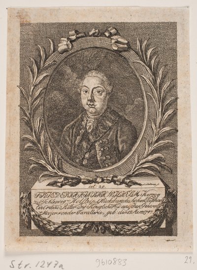 Lyksburg Dükü Frederik Henrik Vilhelm by Andreas Støttrup