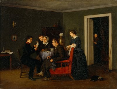 Neşeli Mektup, 1858 by Andrei Andreyevich Popov